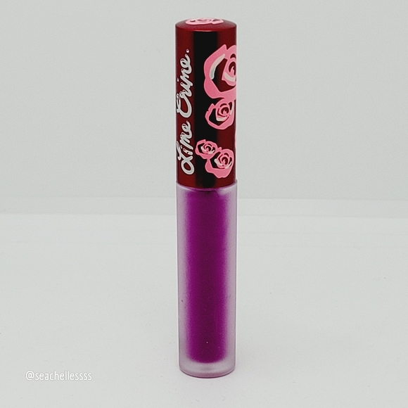 Lime Crime Utopia Bold Fuchsia Matte Lipstick Velvetine Brand New, NO BOX - Picture 4 of 5